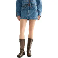 Wrangler Super Denim Skirt Bleu 32 / 00 Femme