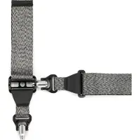 3 Legged Thing AXIS 44 Padded Neck & Shoulder Strap MOONDUST (Ceinture cervicale, Sangle d'épaule), Sangle pour appareil photo, Gris