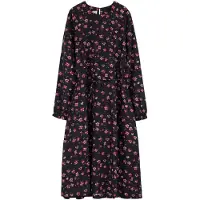 Makia Claire Long Sleeve Long Dress Noir XS Femme
