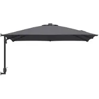 vidaXL Parasol de jardin anthracite 248,5 x 247,5 x 160 cm