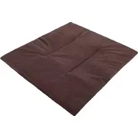 Stanislaw Jurga PillowPrim Coussin pour chien Panier pour chien Coussin Niche pour chien Coussin lits grands chiens R5-66 x 60 cm Marron velours
