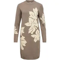 Object Robes en maille 'Ray' écru / moka