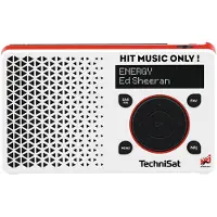 Technisat DigitRadio 1, Personal, Digital, DAB+, FM, 87,5 - 108 MHz, 174 - 240 MHz, Auto Search