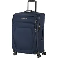 Samsonite VALISE SPARK SNG ECO, modèle SPINNER 67/24, couleur bleu nuit (MIDNIGHT BLUE)