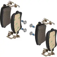 Brembo Jeu de plaquettes de frein arri re P85099 Low-Met, r f rence d'origine : 8K0698451B