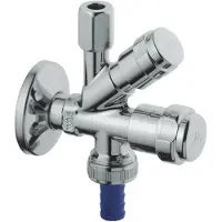 GROHE Eggemann Vanne d'angle WAS DN 15 chromé - 41073000