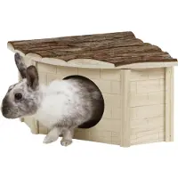 Kerbl Maison d'angle pour rongeurs Nature