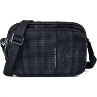 Mandarina Duck Sac bandoulière MD20, sac photo, couleur bleu foncé