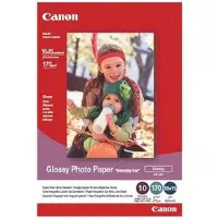 Canon Glossy Photo (170 g/m², 10 x 15 cm, 10 pcs), Papier photo, Blanc