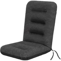 Stanis³aw Jurga Coussin pour chaise de jardin 123×48 cm - Coussin avec appui-tête, imperméable, avec élastique et rubans | PillowPrim