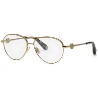 Roberto Cavalli Vrc068v Woman Glasses Doré Femme