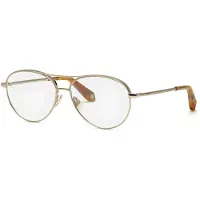 Roberto Cavalli Vrc068 Woman Glasses Doré Femme