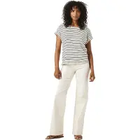 Garcia Celia wide femme Jeans, 36/32, Blanche, Wide fit
