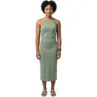 Superdry Lace Back Sleeveless Midi Dress Vert XL Femme