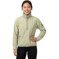 Superdry Femme Polaire à Demi-fermeture Zippée Active Vert Taille: 38