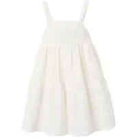Zippy 3107069501 Sleeveless Short Dress Beige 6-7 Years Fille
