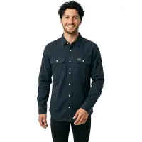 Superdry Cotton Workwear Long Sleeve Shirt Bleu S Homme