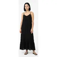 Superdry Cami Sleeveless Long Dress Noir 2XS Femme