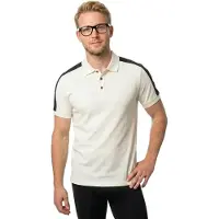 Armani Exchange pour homme. XM001290AF10366U0009 Polo Piqué blanc (XXL), Casuel, Coton, Manche courte