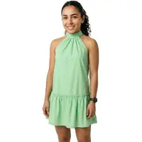 Pepe Jeans Lena Sleeveless Short Dress Vert L Femme