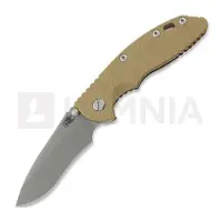 Hinderer XM-18 3.5 Recurve Magnacut Non-Flipper Battle Bronze Coyote G-10