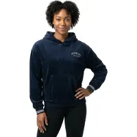 Superdry Country Club Velour Loose Fit Hoodie Bleu 2XS Femme
