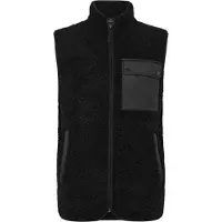 Didriksons Rasmus 2, gilet polaire, homme, noir