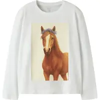 Name it T-Shirt 'NKFVotea' mélange de couleurs / blanc