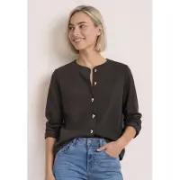 Street One Cardigan brun foncé