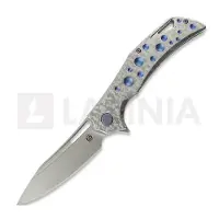 Olamic cutlery Couteau pliant Swish Elmax Slicer, Frosty Titanium
