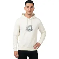 Armani Exchange pour homme. XM002332AF10818U1074 Sweat à capuche à coupe régulière beige (XL), Casuel, Coton