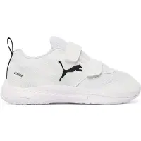 Puma Garçons, Chaussure de salle, Varion 3 V Jr (35), Blanc