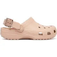 Crocs Sabots enfant Classic Metallic Buckle Clog K filles - Rose - 32 / 33