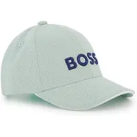 BOSS J53118 Junior Cap Vert 58 cm Enfants