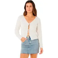 Rip Curl Pacific Knit Cardi Long Sleeve Blouse Blanc S Femme