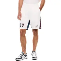 Emporio Armani pour homme. 7M001418_AF13537 Short Graphic blanc (XXL), Casuel, Sport, Multisport, Polyester