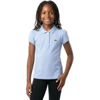 Lacoste Kids 447026 Short Sleeve Polo Bleu 16 Years Fille