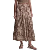 DKNY Dw2100267 Long Skirt Marron S Femme