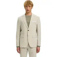 Selected Coupe Slim Blazer À Simple Boutonnage Homme Blanc 50
