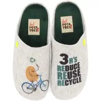 Hot Potatoes Bersbach Slippers Blanc EU 38 Femme