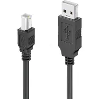 PureLink sonero câble actif USB 2.0 A mâle vers B mâle - noir - 20,0m (20 m, USB 2.0)