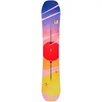 Burton - Snowboard all-mountain - Feelgood Tight Rope 2027 pour Femme en Bois - Taille 146 cm - Rouge