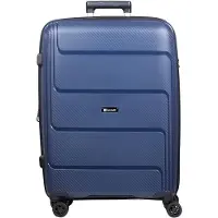 Brak danych Grande valise extensible bleu marine en polypropylène de qualité supérieure