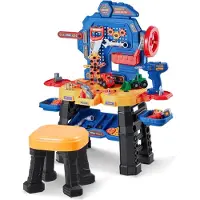 Sweiko Établi pour enfants 181 pcs. outils de jeu outils de construction enfants à partir de 3 ans
