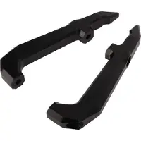 Gistuch Paire de guidons arrière pour moto en alliage d'aluminium, pièces de rechange pour MSX125 GROM, noir