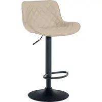 BellaFurn Tabouret de bar - Tabouret - Grand confort - pivotant à 360° et réglable