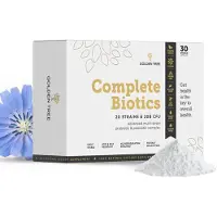 Golden Tree Complete Biotics – 20 souches bactériennes et 20 milliards d'UFC (Unités Formant Colonies) – 30 capsules