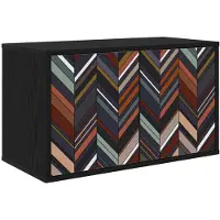 vidaXL Meuble TV mural OMMEN, 69 x 33 x 40 cm, en panneaux de particules