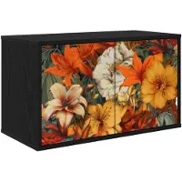 vidaXL Meuble TV mural GENNEP, 69 x 33 x 40 cm, panneaux de particules