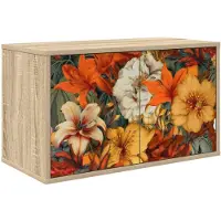 vidaXL Meuble TV mural GENNEP, 69 x 33 x 40 cm, imitation chêne Sonoma